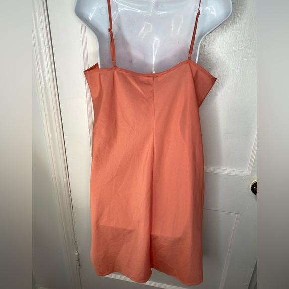 Coral Slip Dress Pictured AS IS - Picture 3 of 3
